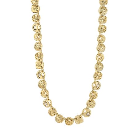 Pilgrim Halskæde Fire Guldbelagt, Tøj & Bolig, Smykker, Halskæder