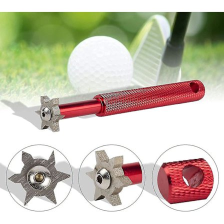 Golf-maila-teroitin 6 päätä, puhdistus- ja uudelleenurautusväline