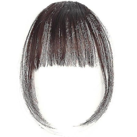 Ohut otsatukka hiuslisäke klipsillä, etuhiuslisäke, teko-hiustenpidennykset