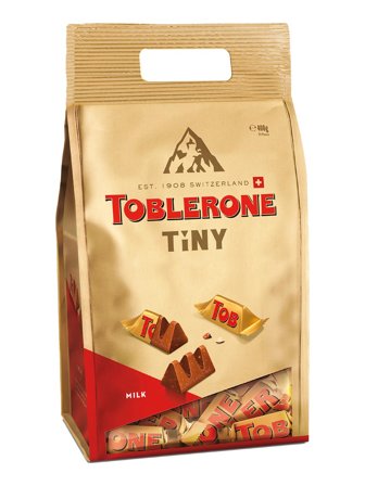 Toblerone Tiny milk chocolate with honey and almond nougat 0.408kg