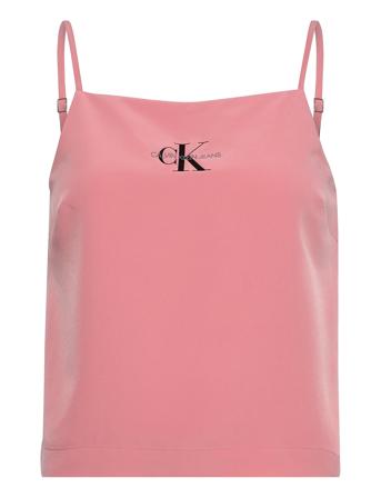 Poly Satin Weave Camisole Pink Calvin Klein Jeans