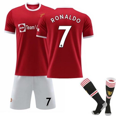Red Devils Home No.7 Cristiano Ronaldo fotbollströja