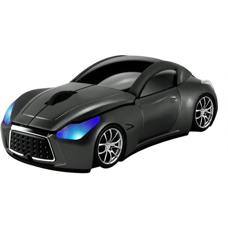 Trådlös bilmus 2,4 GHz Cool Sports Car Shape Wireless Mou