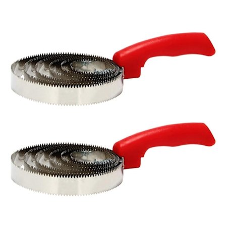 2x Naudan Raapimisharja Karjan Ja Lampaan Hevosen Karjan Kutinahieronta Harja Karvanlähtöön H