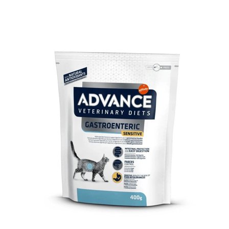 Veterinary Diets Gastroenteric Sensitive Cibo per Gatti 400g