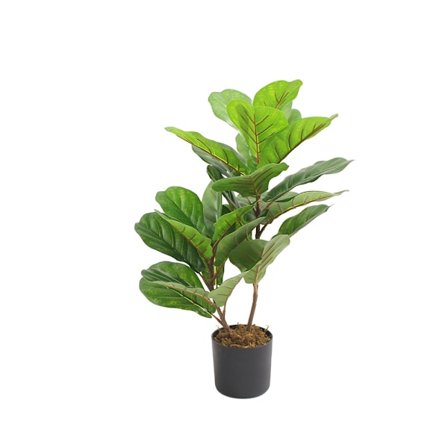 Fiddle Fig -keinopuu ruukussa, 65 cm PEVA-vihreä