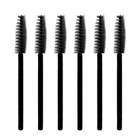 Förpackning Med 50 Ögonfransborste Engångsstavar För Mascara I Nylon