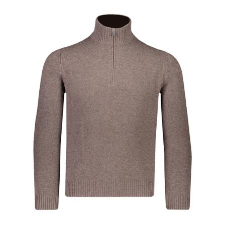Gran Sasso, Turtlenecks Bruin, Heren, Maat:L,wol