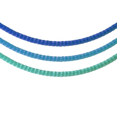 Guirlande Pastel Blå & Grøn