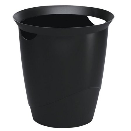 Durable Papperskorg, 16 liter, 315 x 330 mm, svart - Lyreco - Kontorsmaterial - Till skrivbordet - Papperskorgar