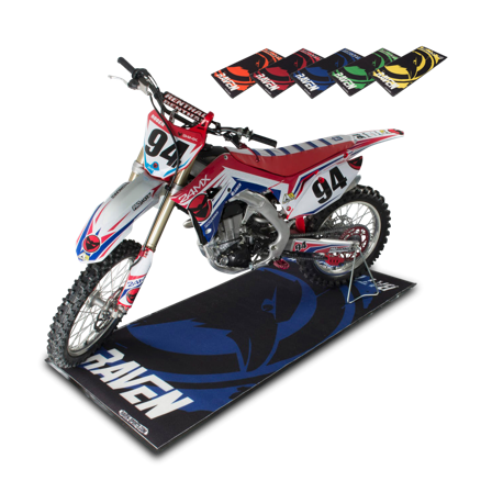 Tappeto Paddock Eco-Compatibile Raven Race Premium