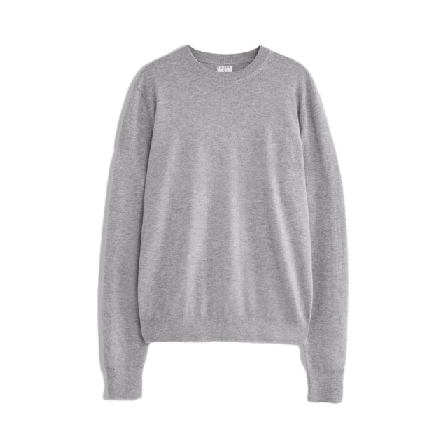 Filippa K Cotton Merino Sweater Tröjor Herr Grå XL
