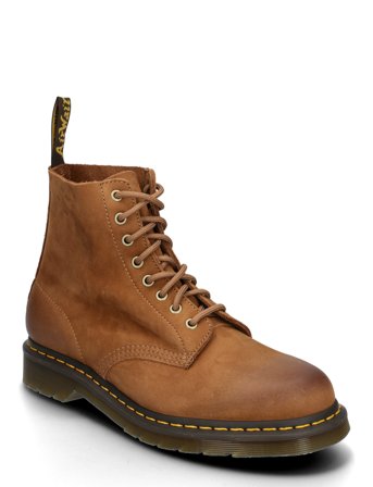 1460 Pascal Desert Brown Tumbled Nubuck Shoes Boots Ankle Boots Laced Boots Brown Dr. Martens