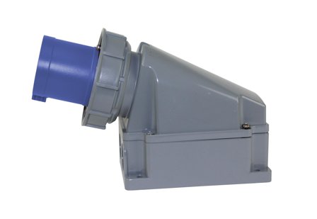 Garo IIV 463-9 S + RI Vegginntak IP67, 5-polet, 63 A Blå, 9 h, Stikkontakter & kabler