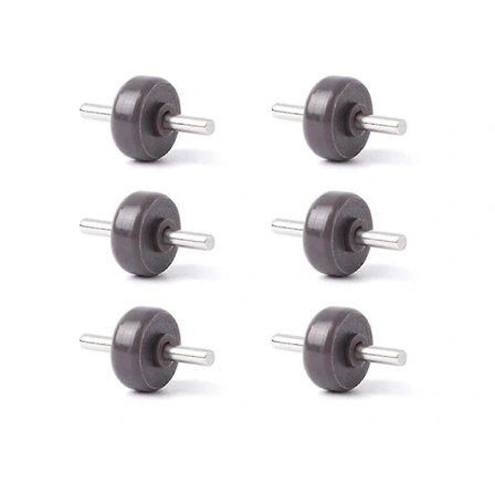 6 stk Erstatningshjul for bunnplate for V6 V7 V10 V11 V15 Dc58 Dc59 Dc62 Direct Drive Cleaner Head Ro - Som vist