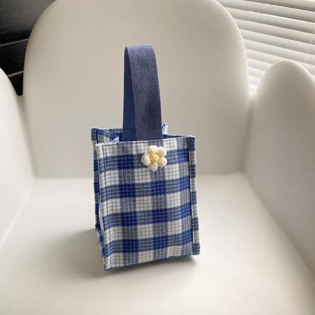 Lærredstaske Bæretaske BLÅ blue