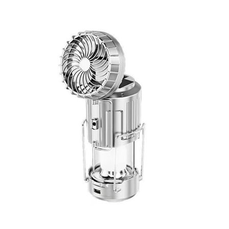 Utendørs solcelleladende vifte lanterne campinglanterne bærbar stretch campinglanterne kan henges og bæres campinglanterne lykt