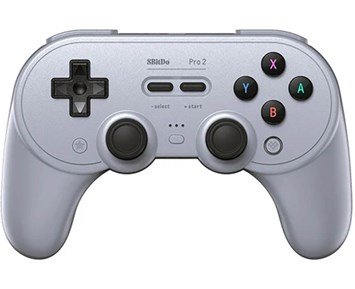8BitDo PRO 2 Gamepad Hall Ed/Gray - Bluetooth-spelkontroll för dator, iOS & Nintendo Switch