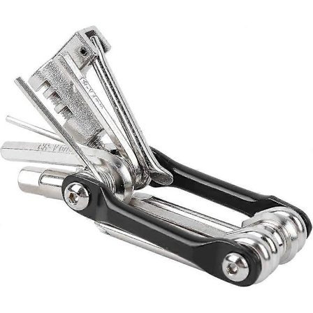 Multiverktyg för cykel, T25 Portabelt verktyg, Rostfritt stål Cykelunderhåll Handverktyg Universell Fällbar Kit, För Cykelunderhållsverktyg, Ta Bort 