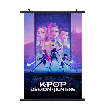 KPop Demon Hunters Suosittu Klassinen Anime Kangasjuliste Seinätaide Koristemaalaus Makuuhuoneen Maalausjulisteet 30*45cm-FA-