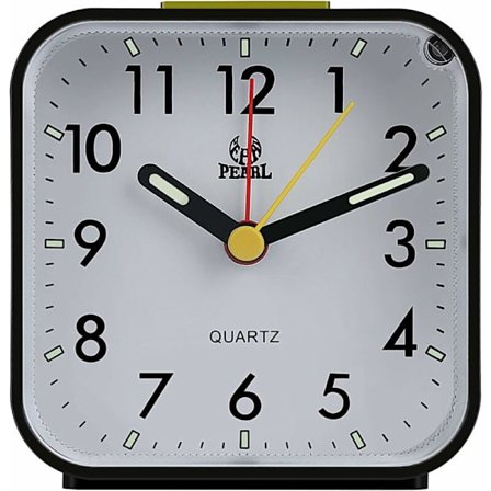 Aamukahvikello, 3D Digitaalinen Kvartsi Analogi Herätyskello, Pieni Hiljainen Ei-tikattava Matkaherätyskello, Täydellinen Kirkas Herätyskello 