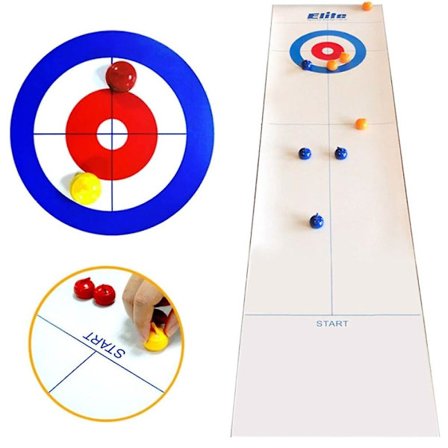 Bordplate Curling Game Barn Morsomt Fest Community Spill Bord Curling Board