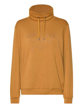 Sc-Banu Sweat-shirt Genser Gul Soyaconcept*Betinget Tilbud