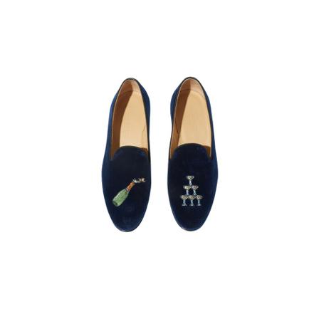 Scarosso, Jay Loafers Niebieski, Mężczyzna, Rozmiar: 42 EU