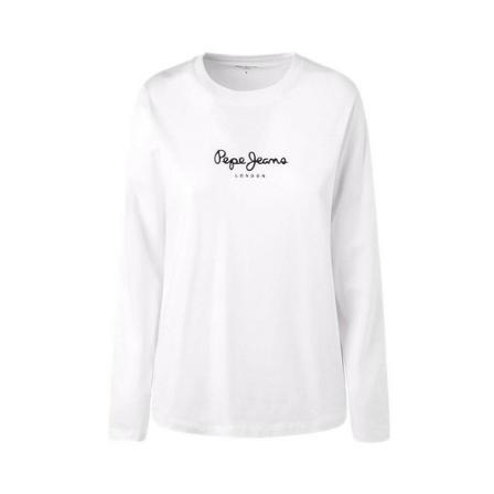 Pepe Jeans Long Sleeve Tops Hvid, Dame