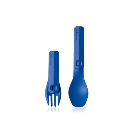 Humangear GoBites Click eating utensils Blue OneSize