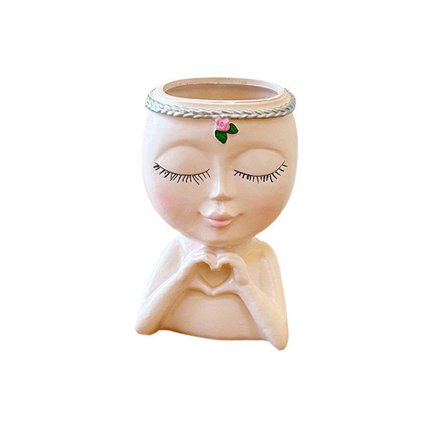 Oppbevaringsdekorasjoner, sukkulentpotter, egnet for hjemmeoppbevaring, sminkekoster, pennholder, hagedekorasjon, gårdsplass, kaffe