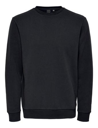 Onsceres Life Crew Neck Black ONLY & SONS