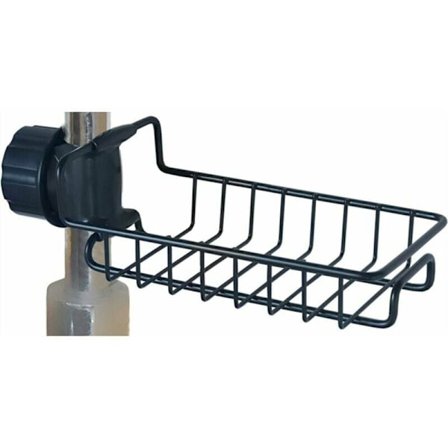 Kökssvamp Hållare Rostfritt Stål Diskho Caddy Organizer Tvålfat Borste Diskmedel Avloppshylla Kran Förvaring Rack