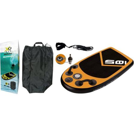 Xq Max Sup-bräda 105x60x10 Cm Orange Och Svart Multifärg