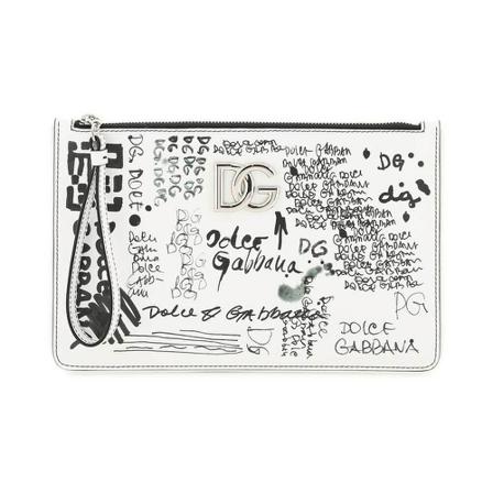 Dolce & Gabbana Wallets Cardholders Hvid, Dame Punge og Kortholder, Størrelse: ONE Size