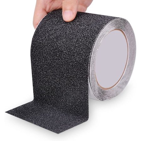 Anti-Slip Trapper, 10cm*10m, Klæbende Anti-Slip Tape,