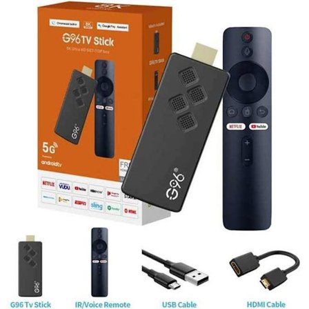 TV Stick 2G+8G TV Boks 4K TV Stick Android 11.0 - 2.4G & 5.8G Mini TV Stick Bærbar og Stabil 4K HD