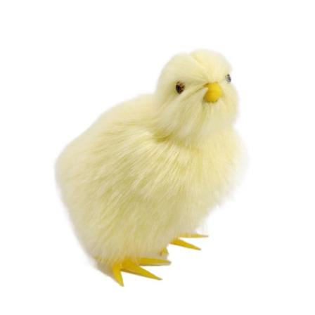 Vocalize Plys Chick Simulation Furry Chicken 4-MED KRAGE 4-with Crow