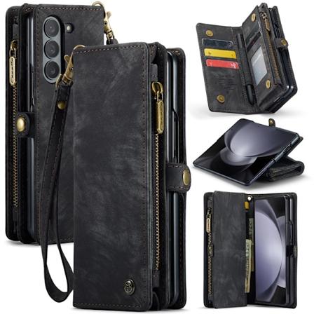 Samsung Galaxy Z Fold6 5G CASEME Multikortspor Stativ Telefondæk Black