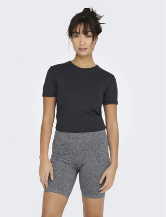 Only Play Onpmila Life On Ss Slim Tee Noos - Black - S