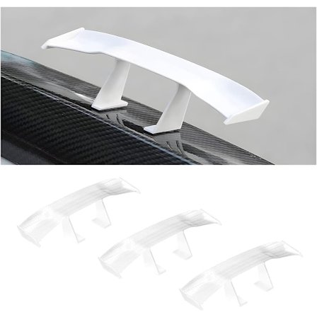 3 stk. Mini Spoiler Vinger til Bil. 6,7 Tommer Universal Bil Bakvinge