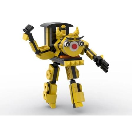 BuildMoc Choo-Choo Charles Byggeklosser Set Skrekk Spill Edderkopp Tog Dyr Figurer Klosser Leker