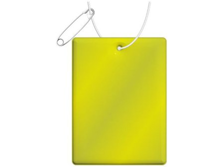 RFX Reflex rektangel Stor gul PVC - Lyreco - Profilsortiment - Reflexer - Reflexer - Övrigt