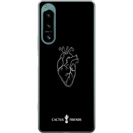 Yhteensopiva Puhelinkuori Sony Sony Xperia 5 IV Kaktus ja Ystävät - Keskiaikaan Anatomia Sydän