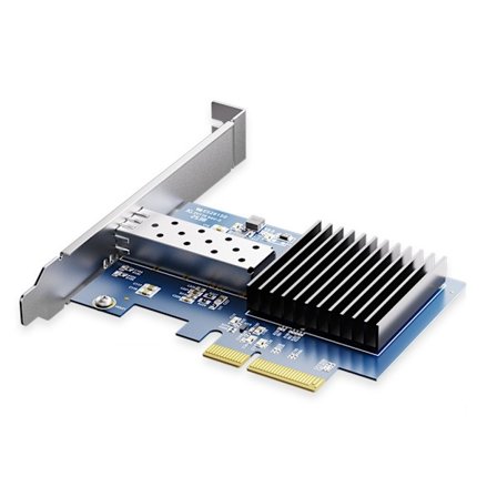 Dubbel SFP+ Port 10G Ethernet-kort PCIe 4x och Optimerad Kylning