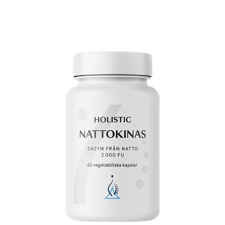 Holistic Nattokinase 60 vegetabilske kapsler