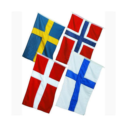 Båtflagga svensk 50 cm