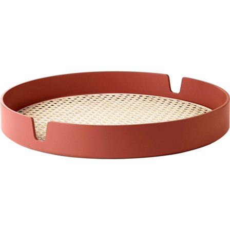 Normann copenhagen Salon-tarjotin, ruskea Ø 40 cm
