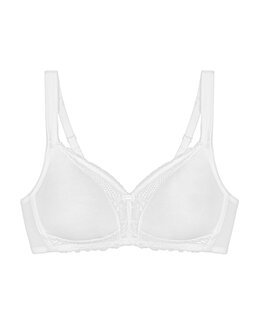 MODERN LACE+COTTON Bh utan bygel Vit - B70 - Triumph