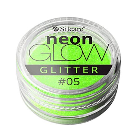 Nail glitter - Neon glød glitter - 05 3g
